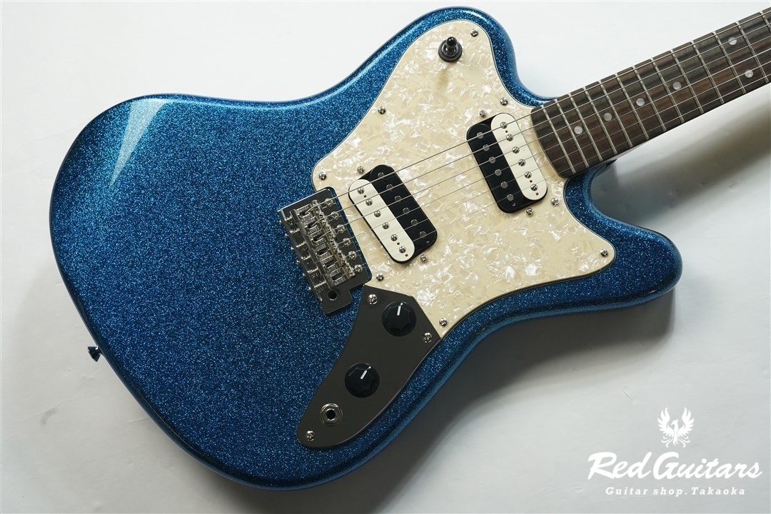 Squier by Fender PARANORMAL SUPER-SONIC Blue Sparkle | Red